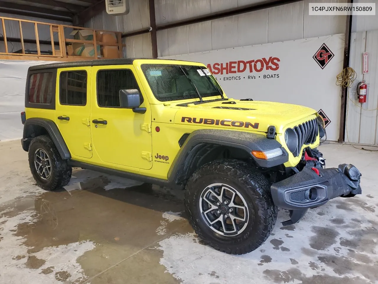 2024 Jeep Wrangler Rubicon VIN: 1C4PJXFN6RW150809 Lot: 71590734