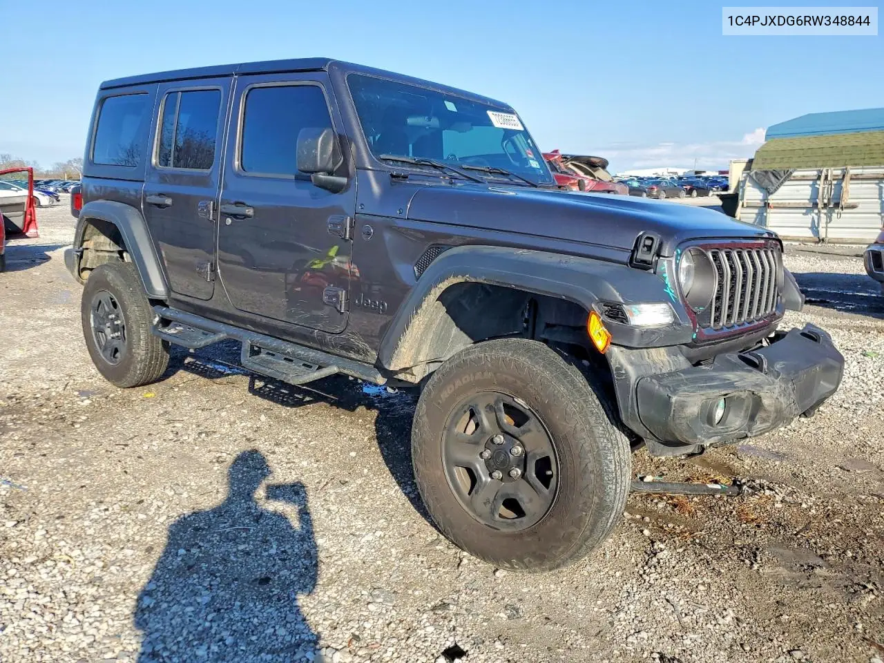 1C4PJXDG6RW348844 2024 Jeep Wrangler Sport