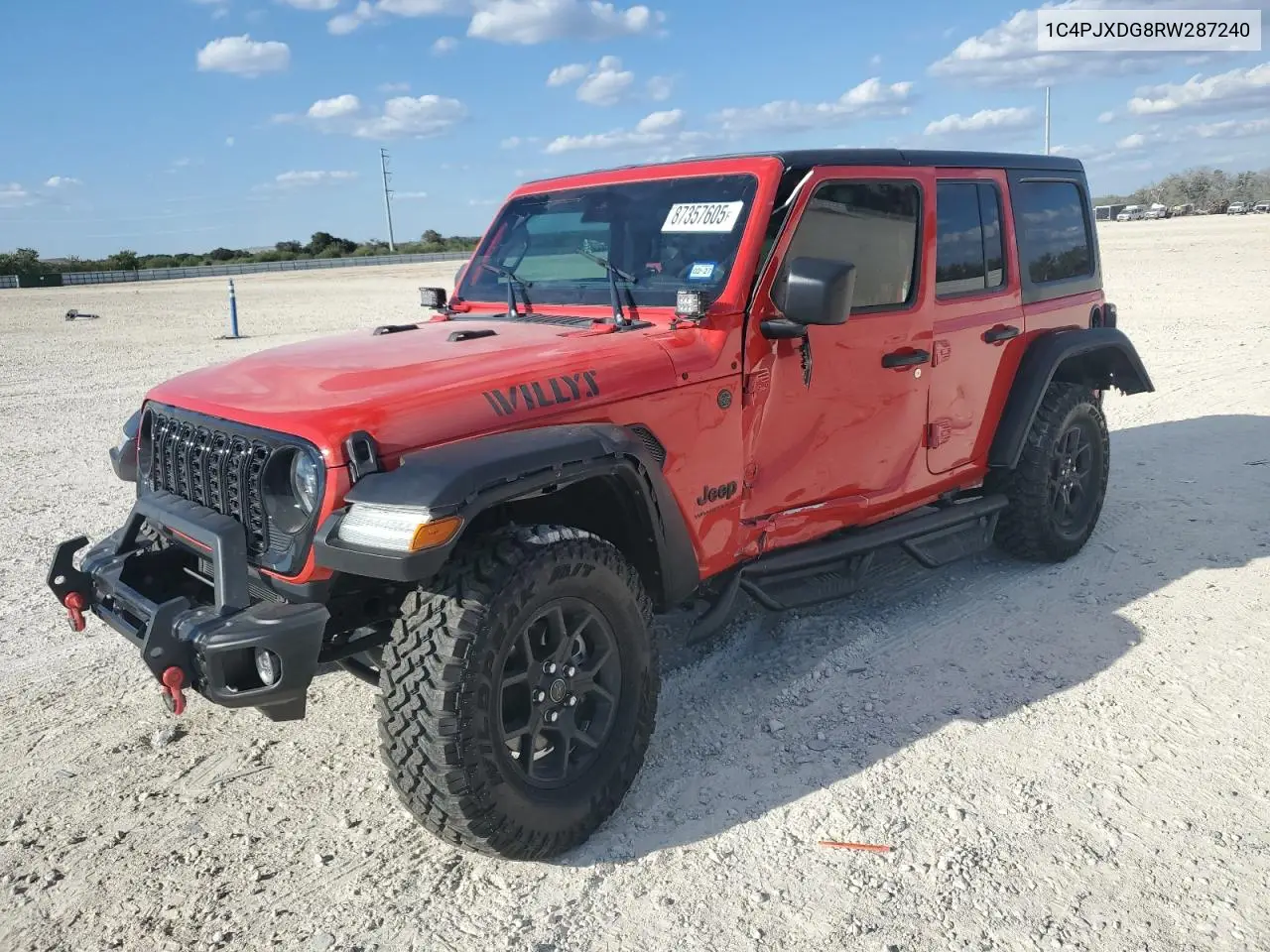 1C4PJXDG8RW287240 2024 Jeep Wrangler Sport