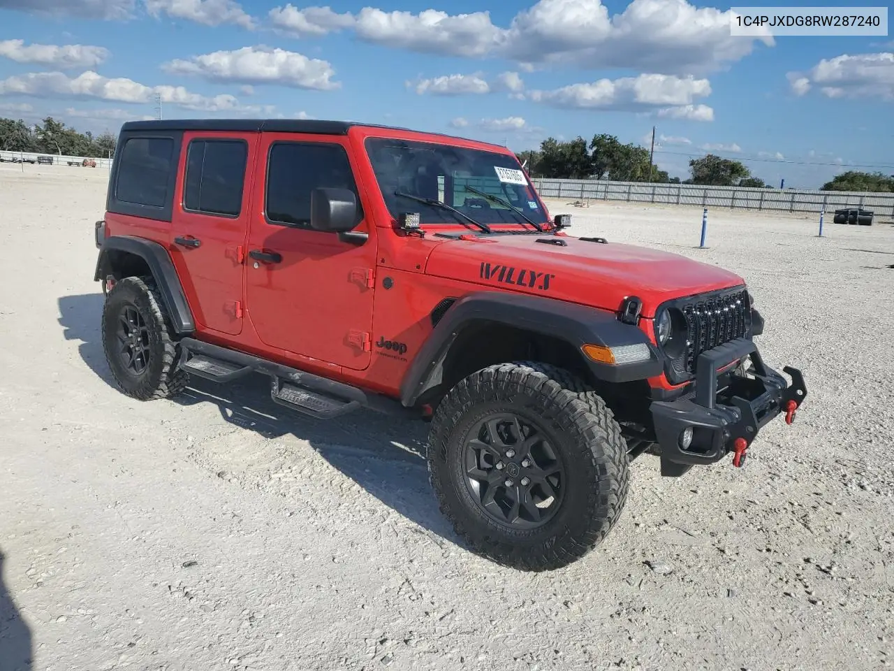 1C4PJXDG8RW287240 2024 Jeep Wrangler Sport
