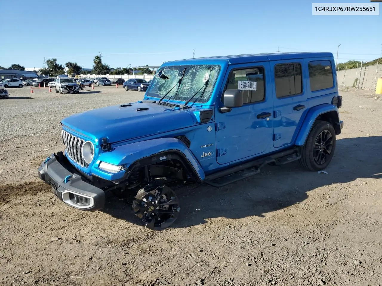1C4RJXP67RW255651 2024 Jeep Wrangler Sahara 4Xe