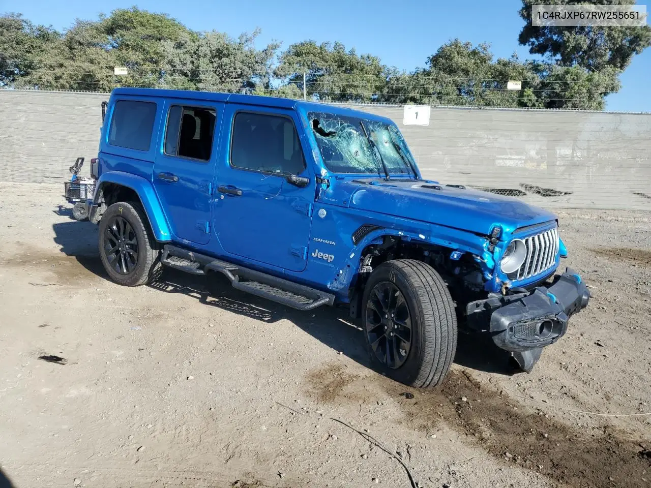 1C4RJXP67RW255651 2024 Jeep Wrangler Sahara 4Xe