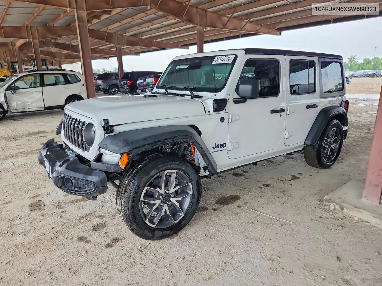 1C4RJXN6XSW588323 2025 Jeep Wrangler Sport 4Xe