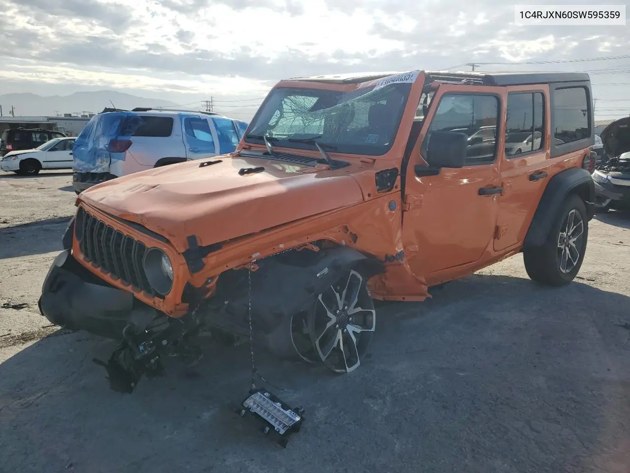 1C4RJXN60SW595359 2025 Jeep Wrangler Sport 4Xe