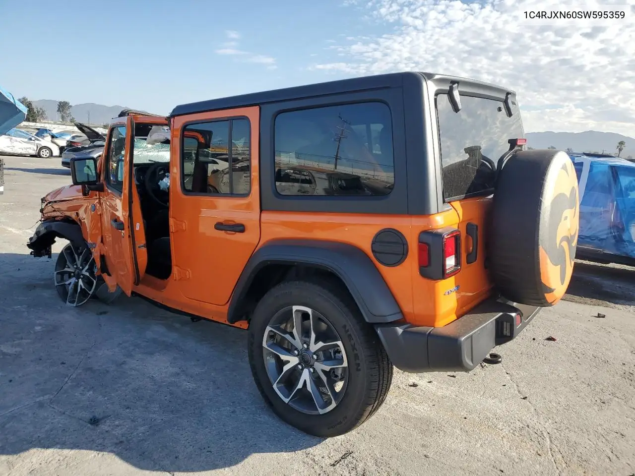 1C4RJXN60SW595359 2025 Jeep Wrangler Sport 4Xe