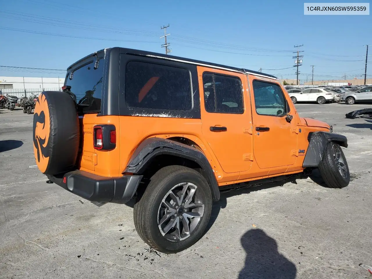 1C4RJXN60SW595359 2025 Jeep Wrangler Sport 4Xe