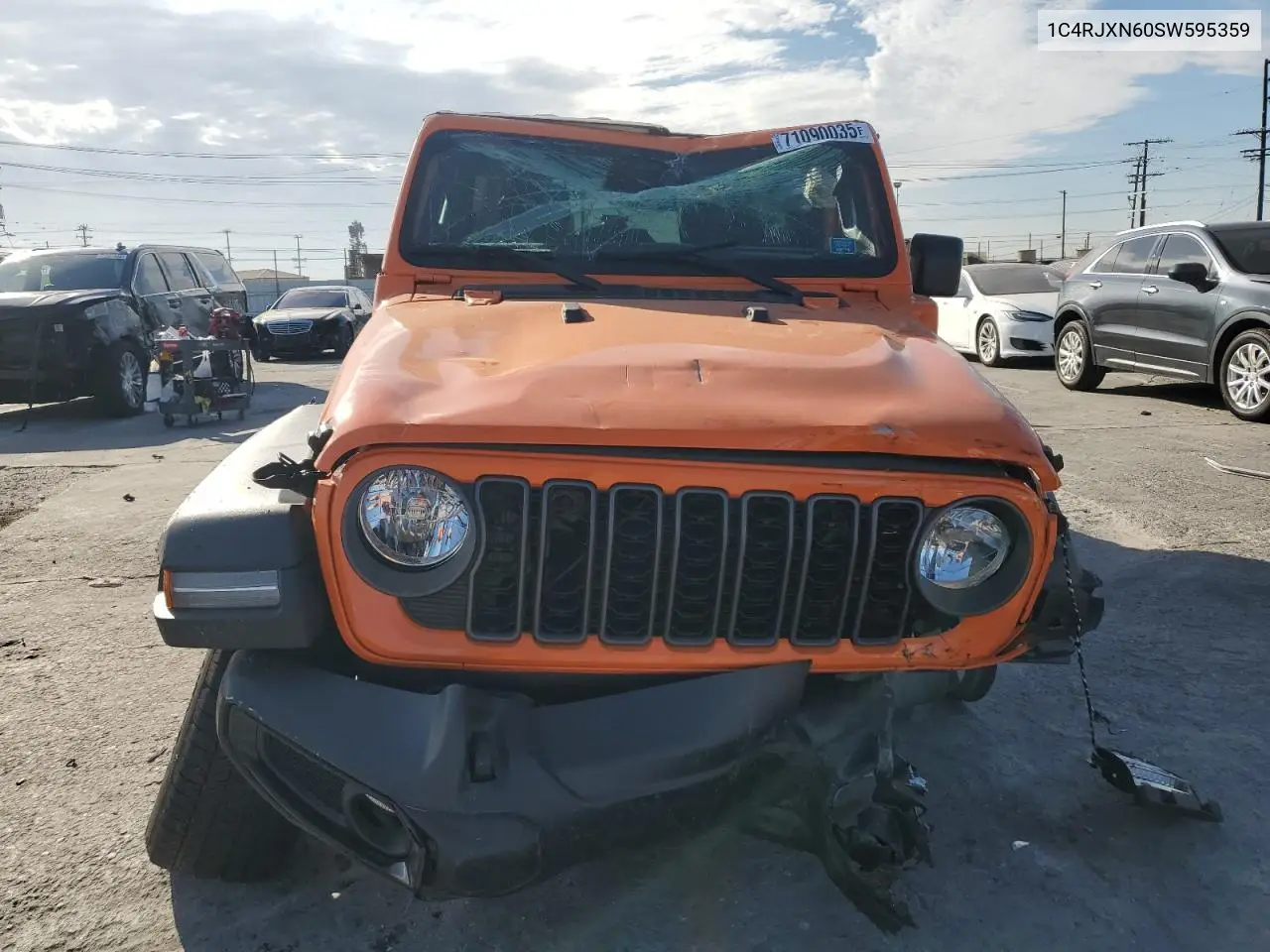 1C4RJXN60SW595359 2025 Jeep Wrangler Sport 4Xe