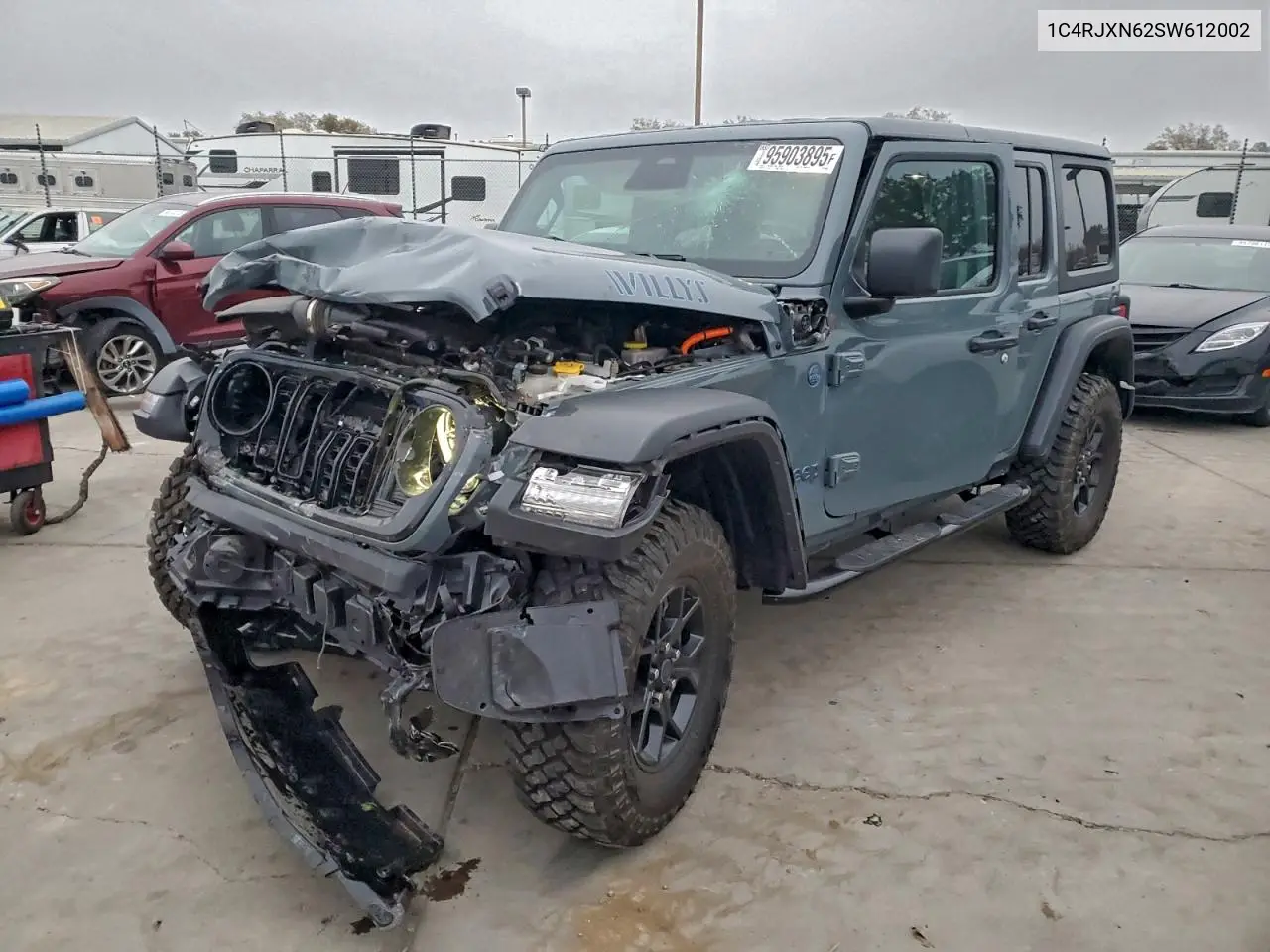 1C4RJXN62SW612002 2025 Jeep Wrangler Sport 4Xe