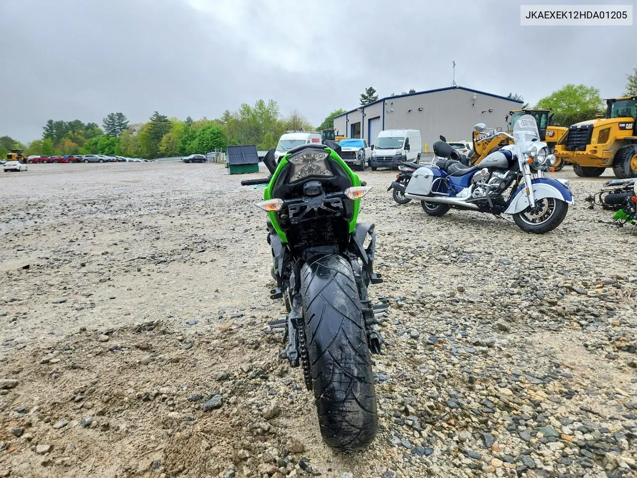 2017 Kawasaki Ex650 F VIN: JKAEXEK12HDA01205 Lot: 53810406