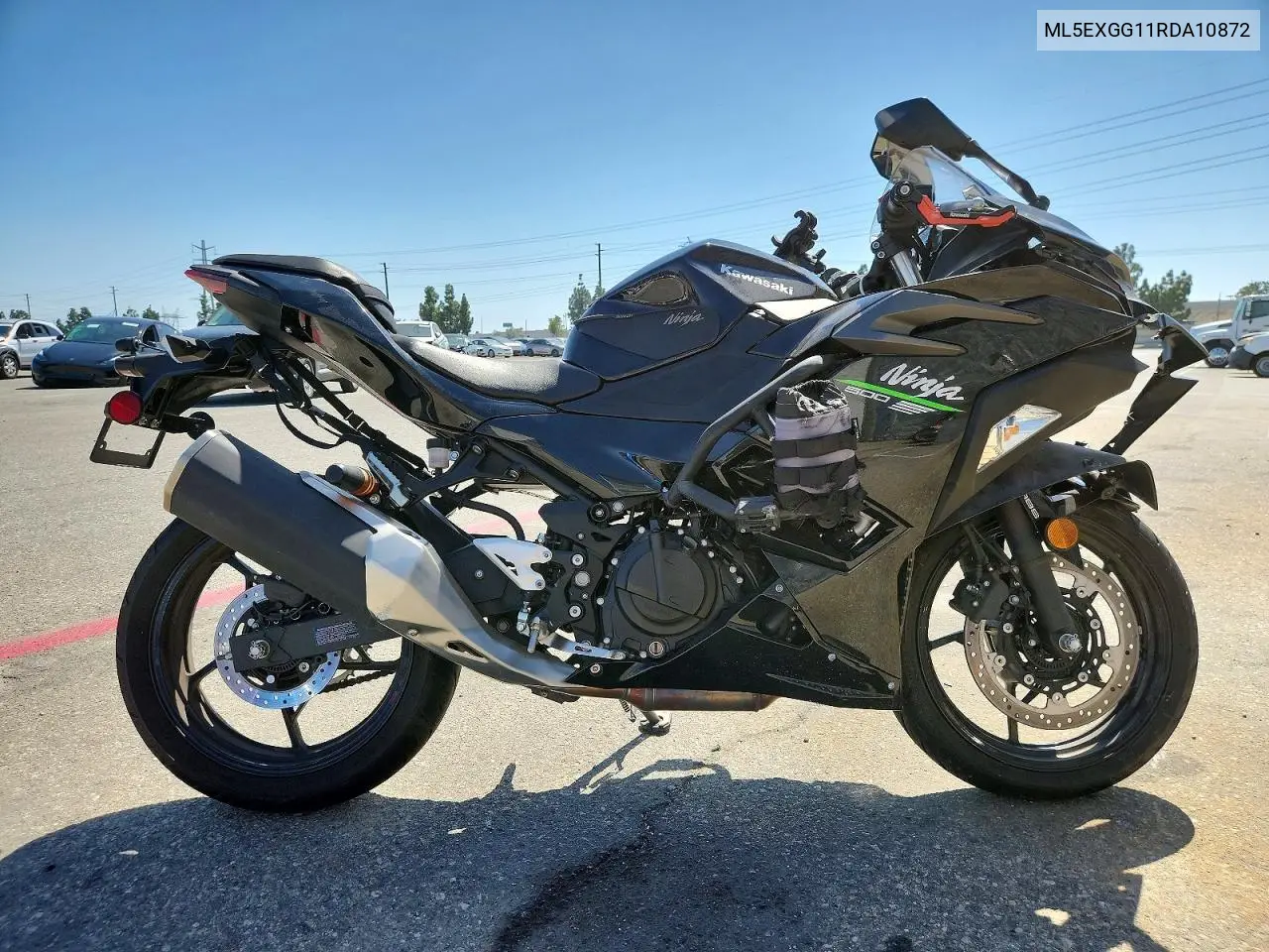 2024 Kawasaki Ex500 VIN: ML5EXGG11RDA10872 Lot: 55917566