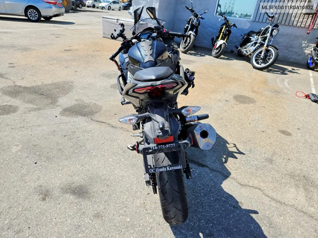 2024 Kawasaki Ex500 VIN: ML5EXGG11RDA10872 Lot: 55917566