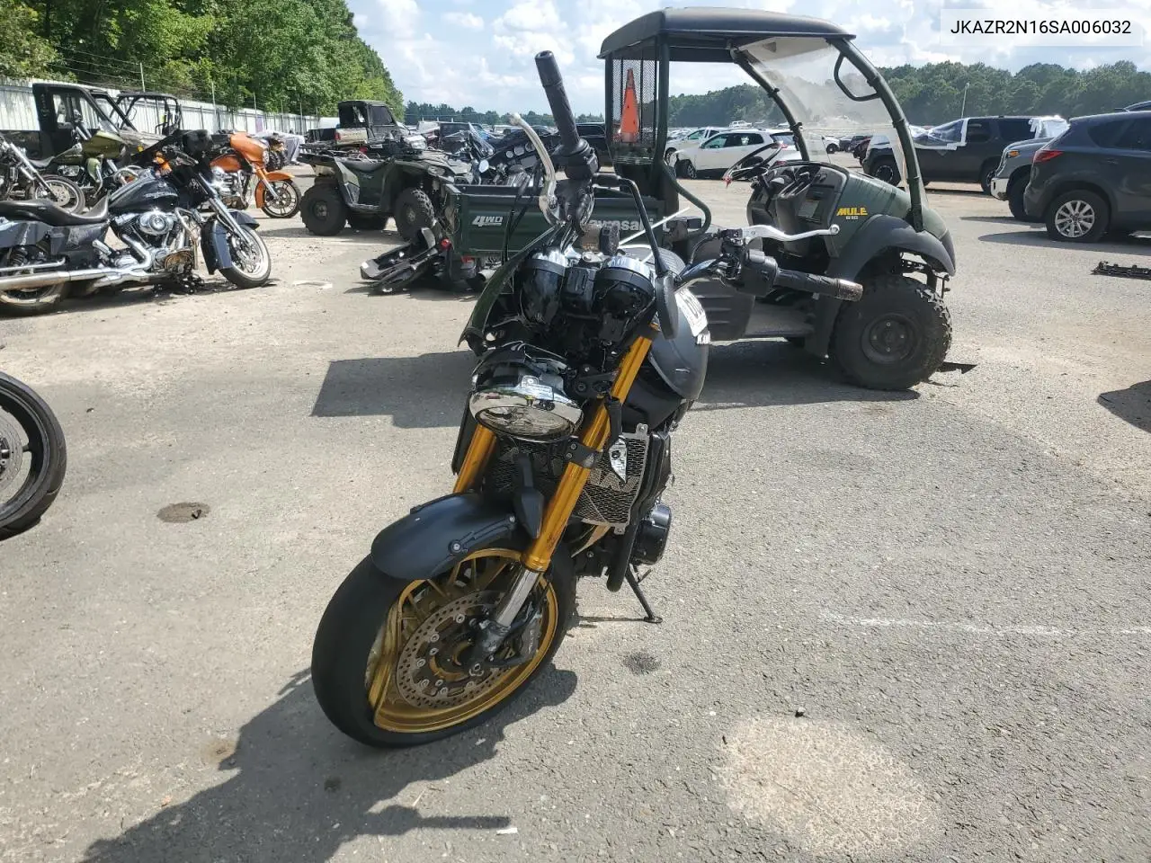 JKAZR2N16SA006032 2025 Kawasaki Zr900 N