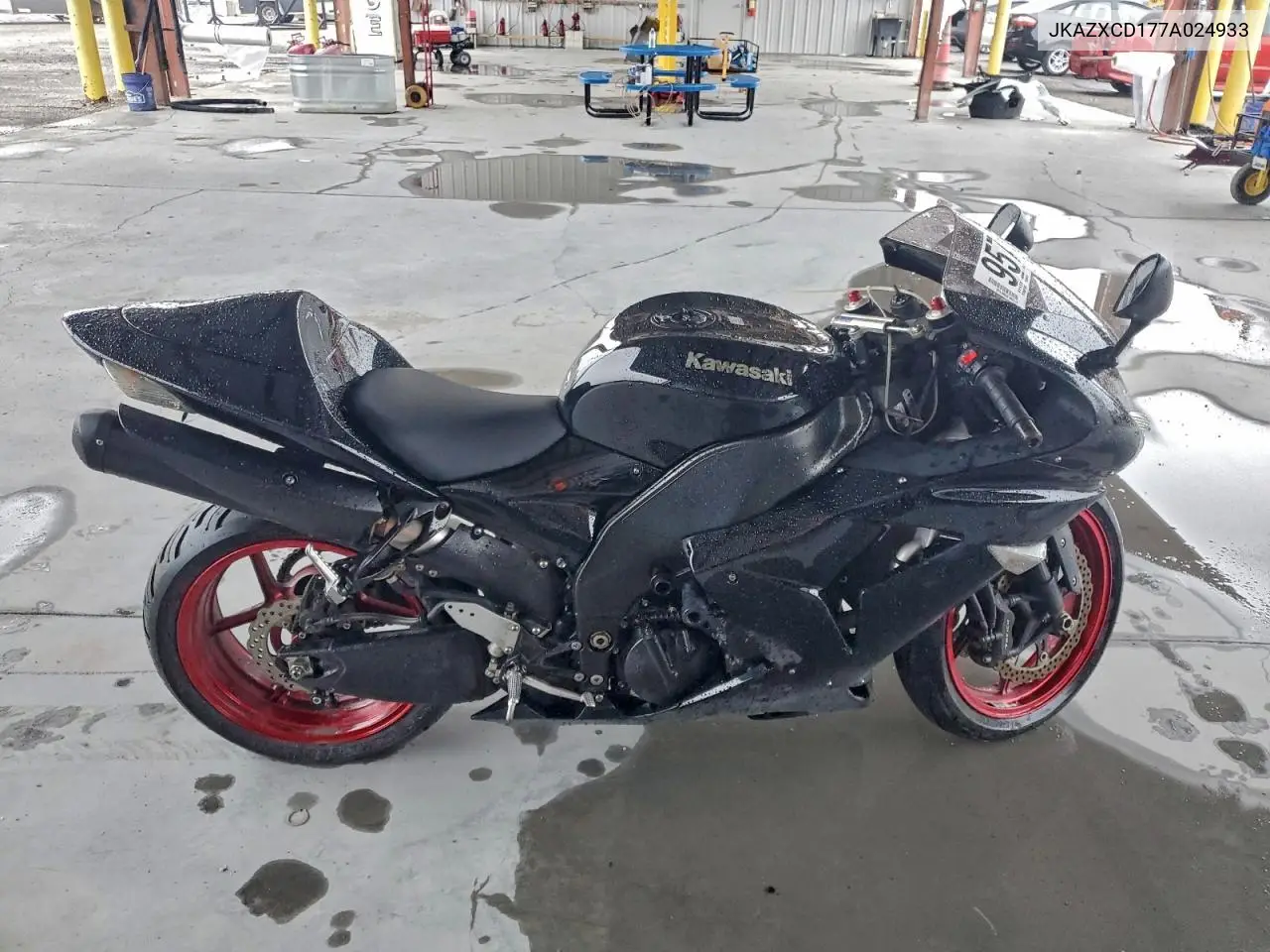 JKAZXCD177A024933 2007 Kawasaki Zx1000 D