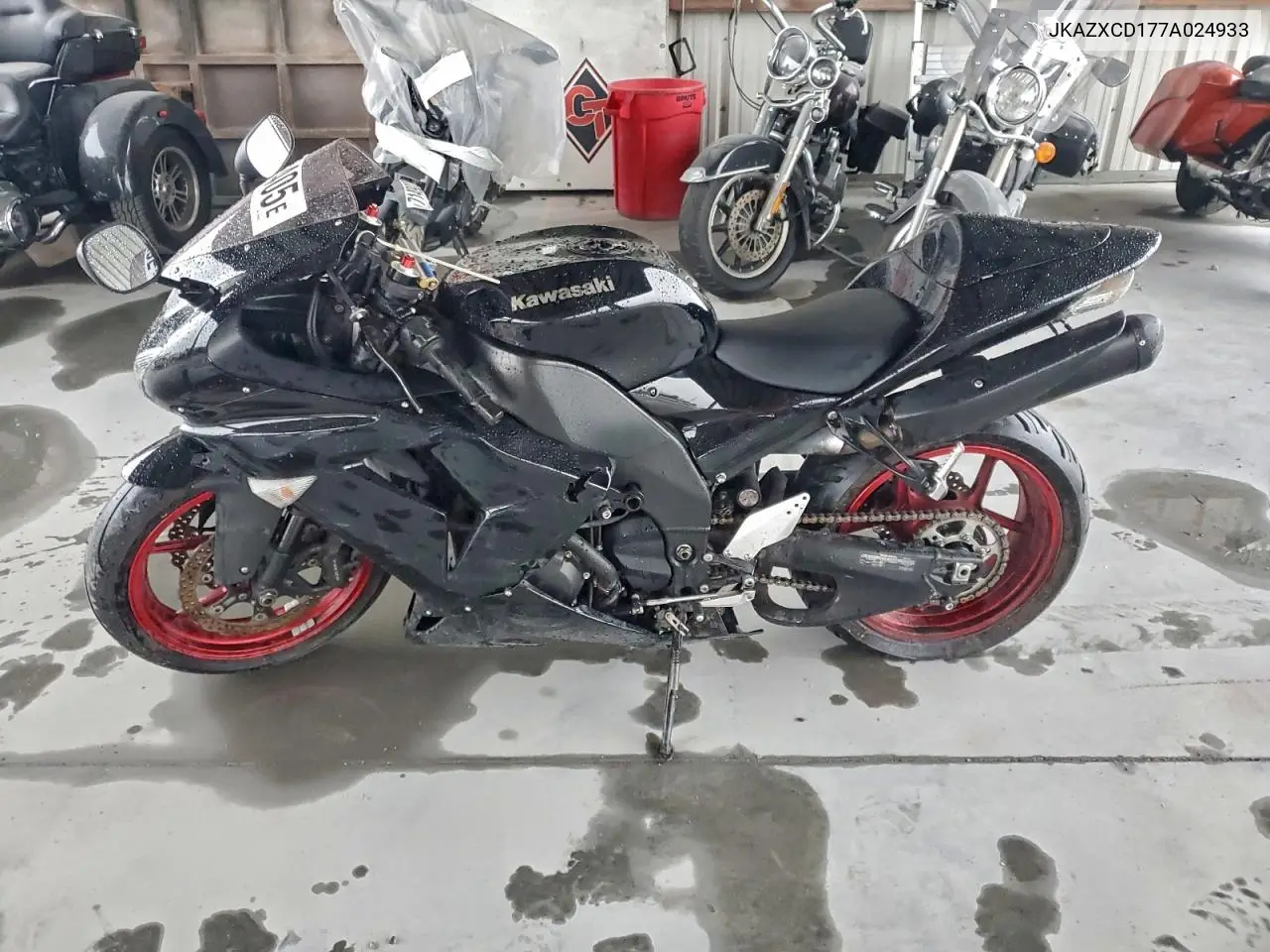 JKAZXCD177A024933 2007 Kawasaki Zx1000 D