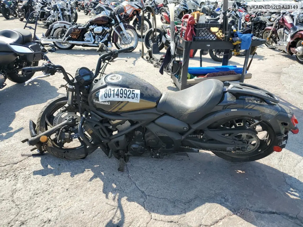 JKAENED12LDA23149 2020 Kawasaki En650 D