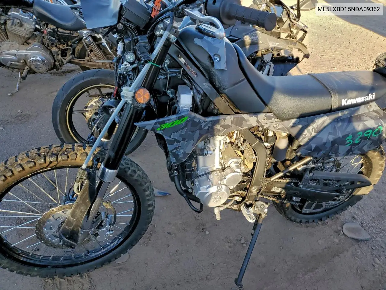 ML5LXBD15NDA09362 2022 Kawasaki Klx300 D
