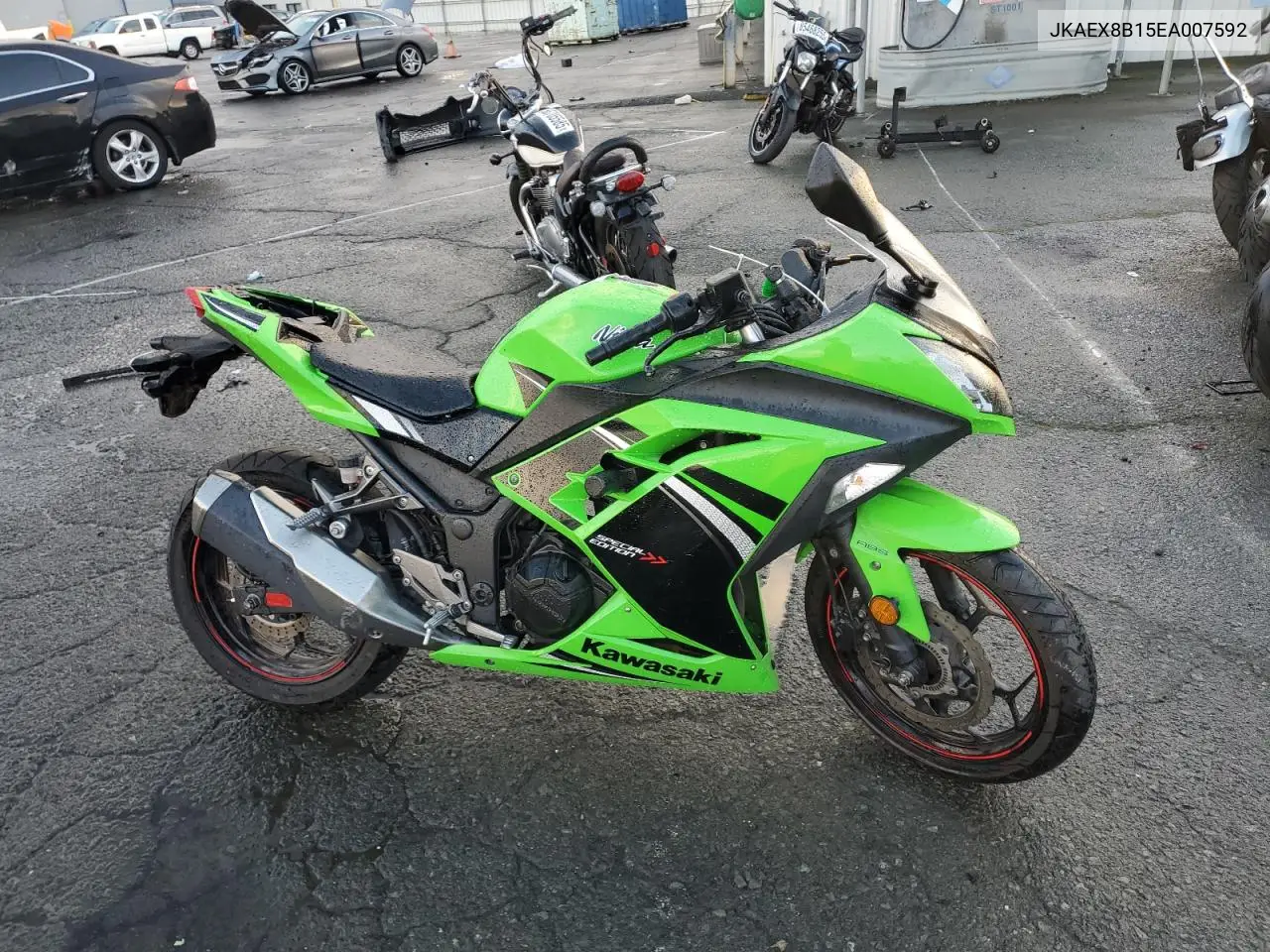 JKAEX8B15EA007592 2014 Kawasaki Ex300 B