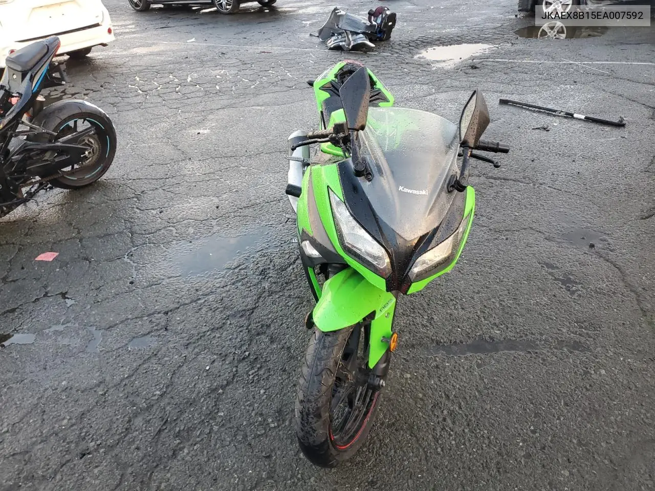 JKAEX8B15EA007592 2014 Kawasaki Ex300 B