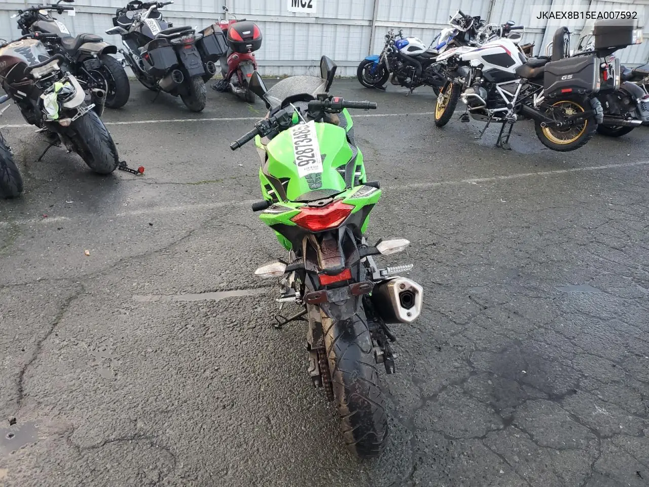 JKAEX8B15EA007592 2014 Kawasaki Ex300 B