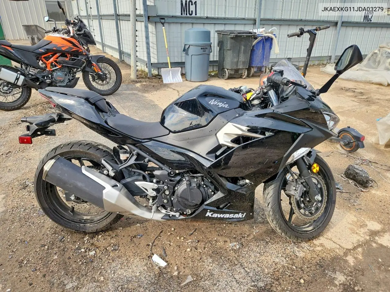 2018 Kawasaki Ex400 VIN: JKAEXKG11JDA03279 Lot: 56081926