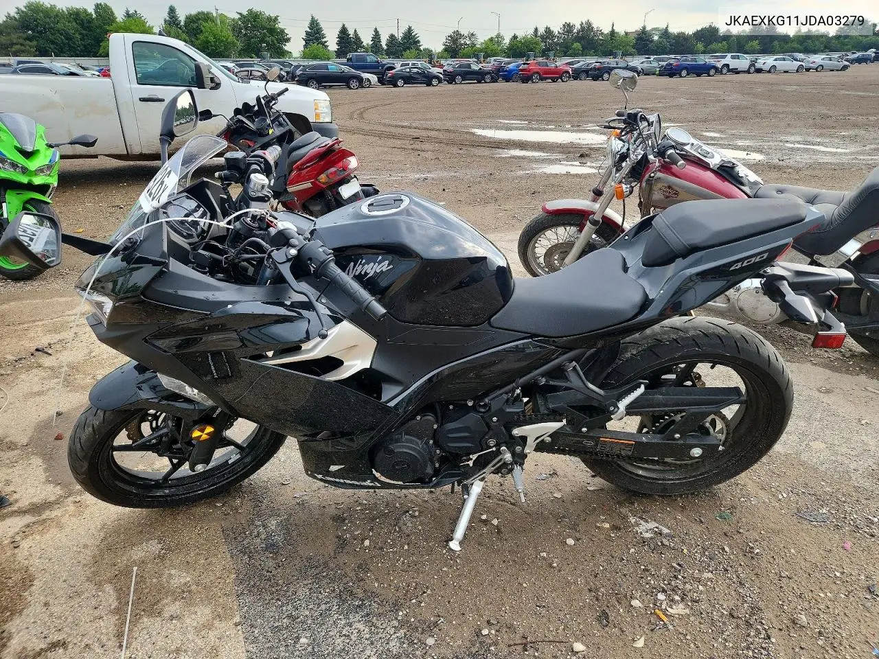 2018 Kawasaki Ex400 VIN: JKAEXKG11JDA03279 Lot: 56081926
