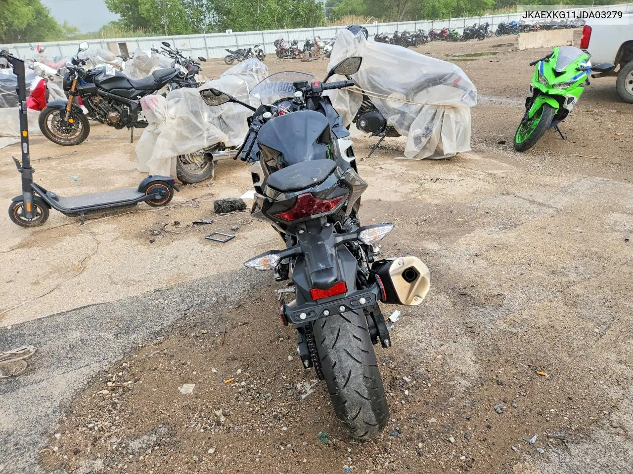 2018 Kawasaki Ex400 VIN: JKAEXKG11JDA03279 Lot: 56081926