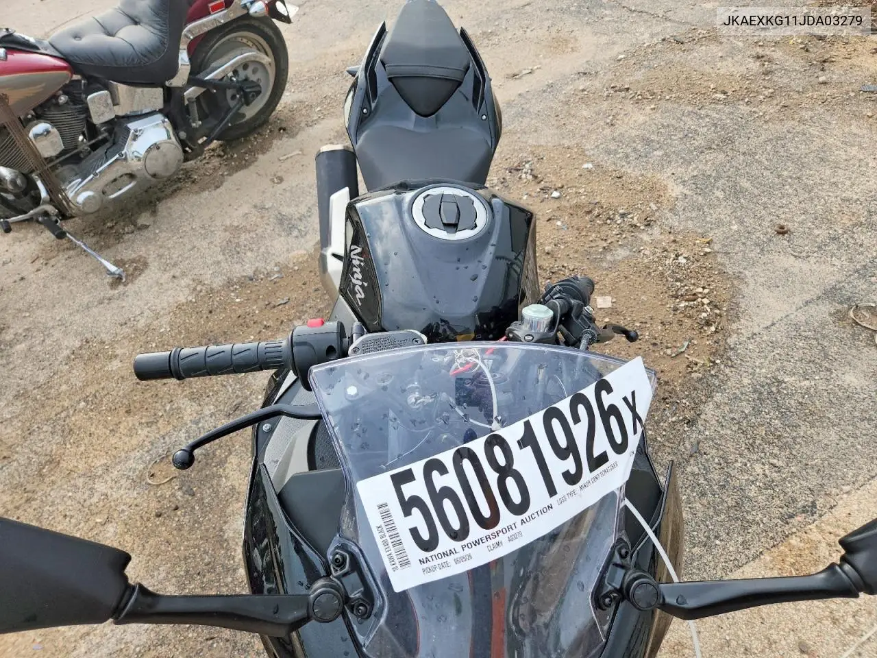 2018 Kawasaki Ex400 VIN: JKAEXKG11JDA03279 Lot: 56081926