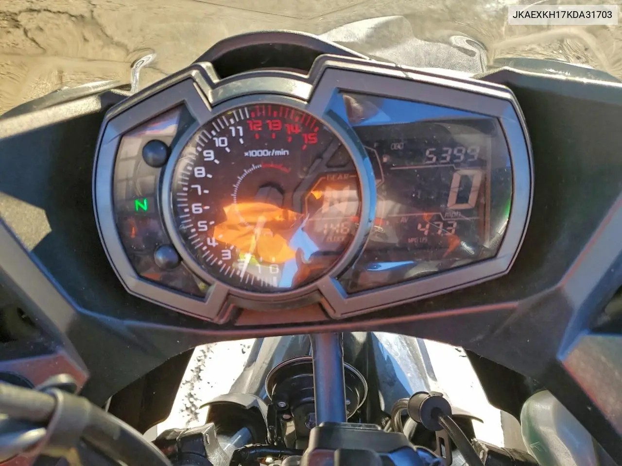 JKAEXKH17KDA31703 2019 Kawasaki Ex400