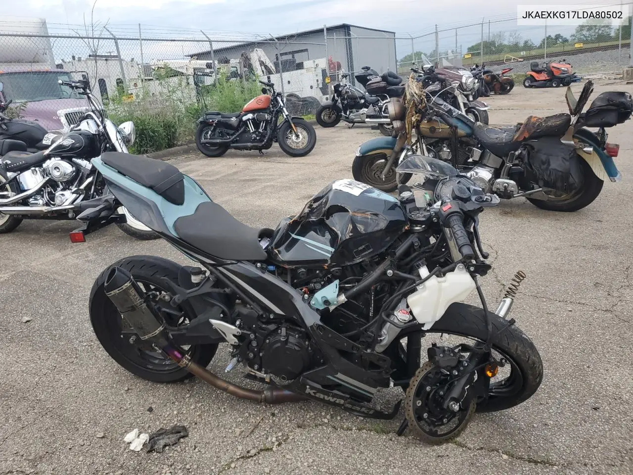 JKAEXKG17LDA80502 2020 Kawasaki Ex400
