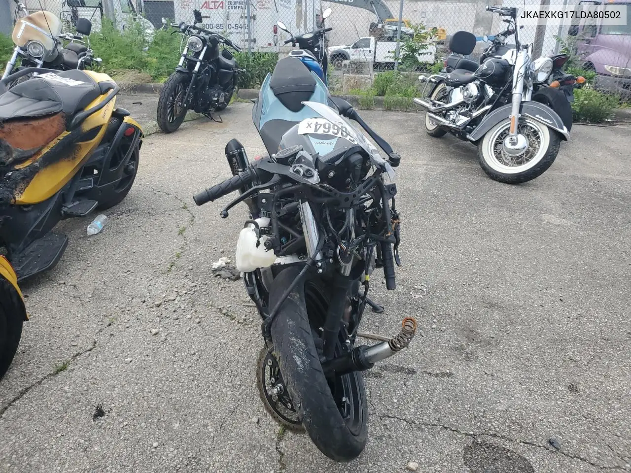 JKAEXKG17LDA80502 2020 Kawasaki Ex400