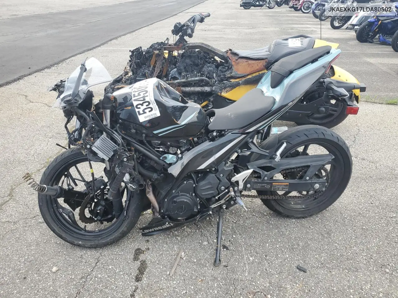 JKAEXKG17LDA80502 2020 Kawasaki Ex400