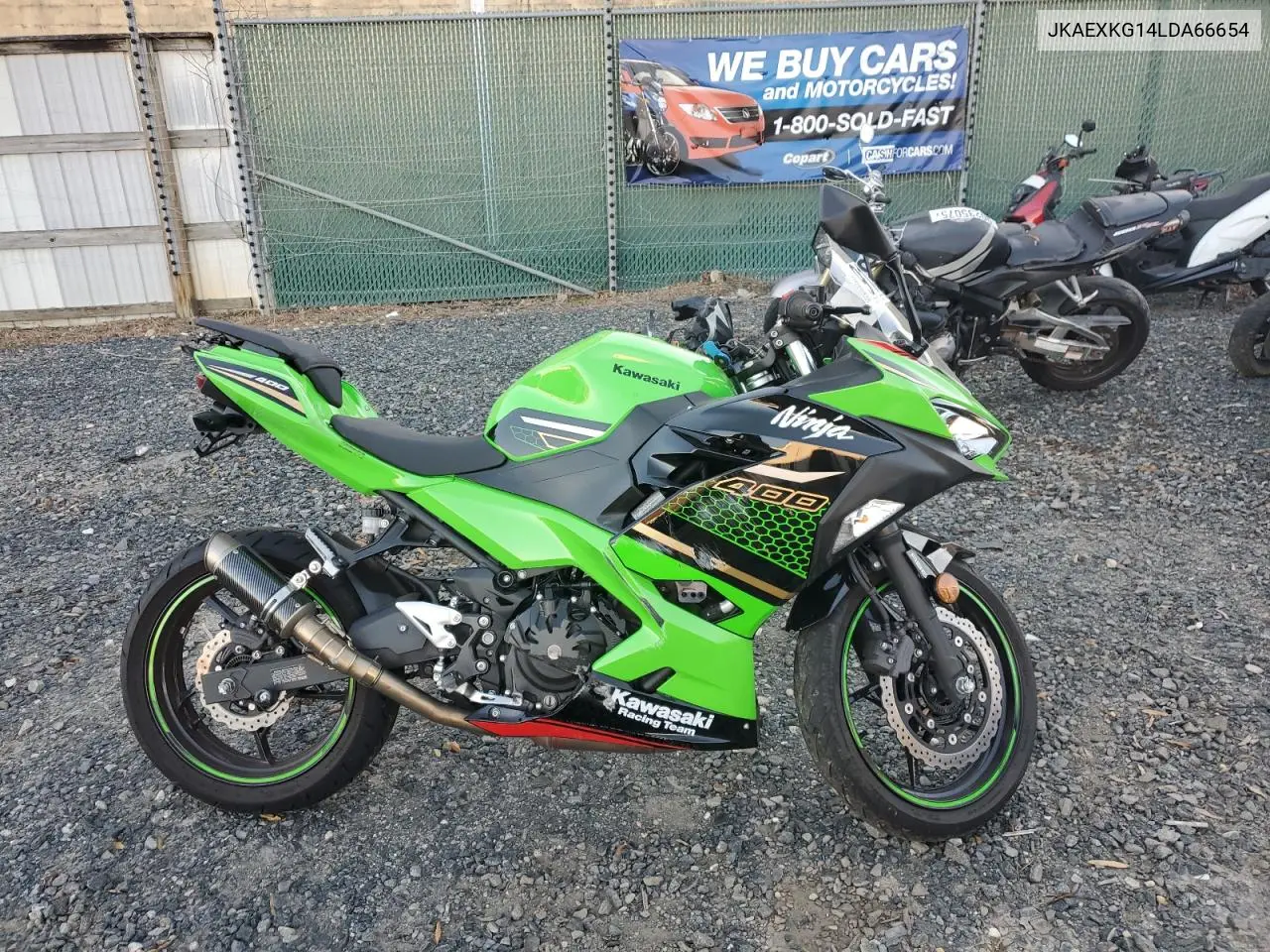 JKAEXKG14LDA66654 2020 Kawasaki Ex400