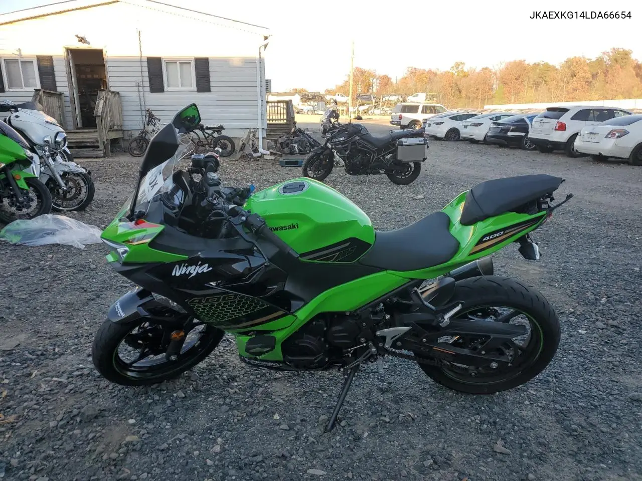 JKAEXKG14LDA66654 2020 Kawasaki Ex400