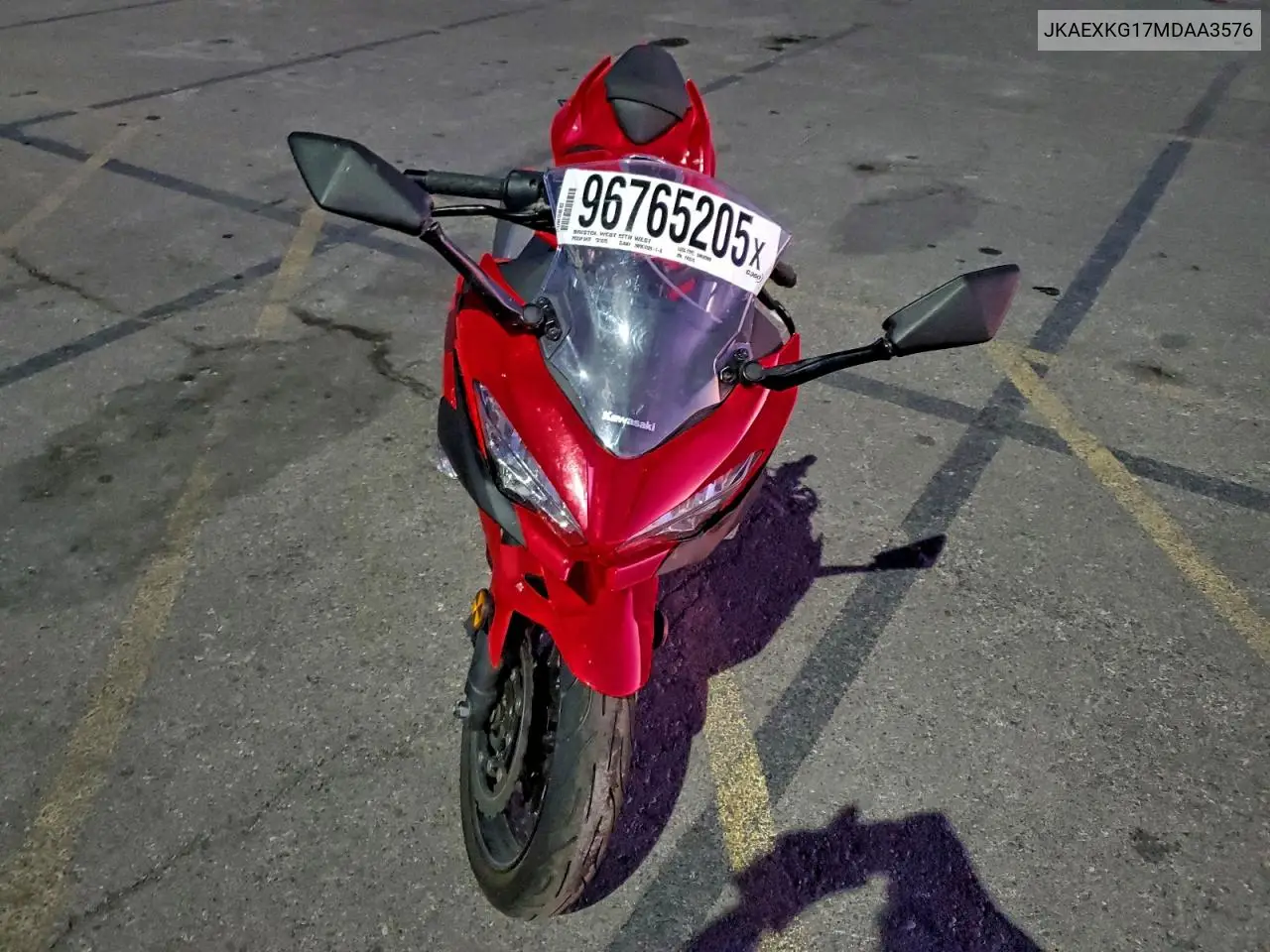 JKAEXKG17MDAA3576 2021 Kawasaki Ex400