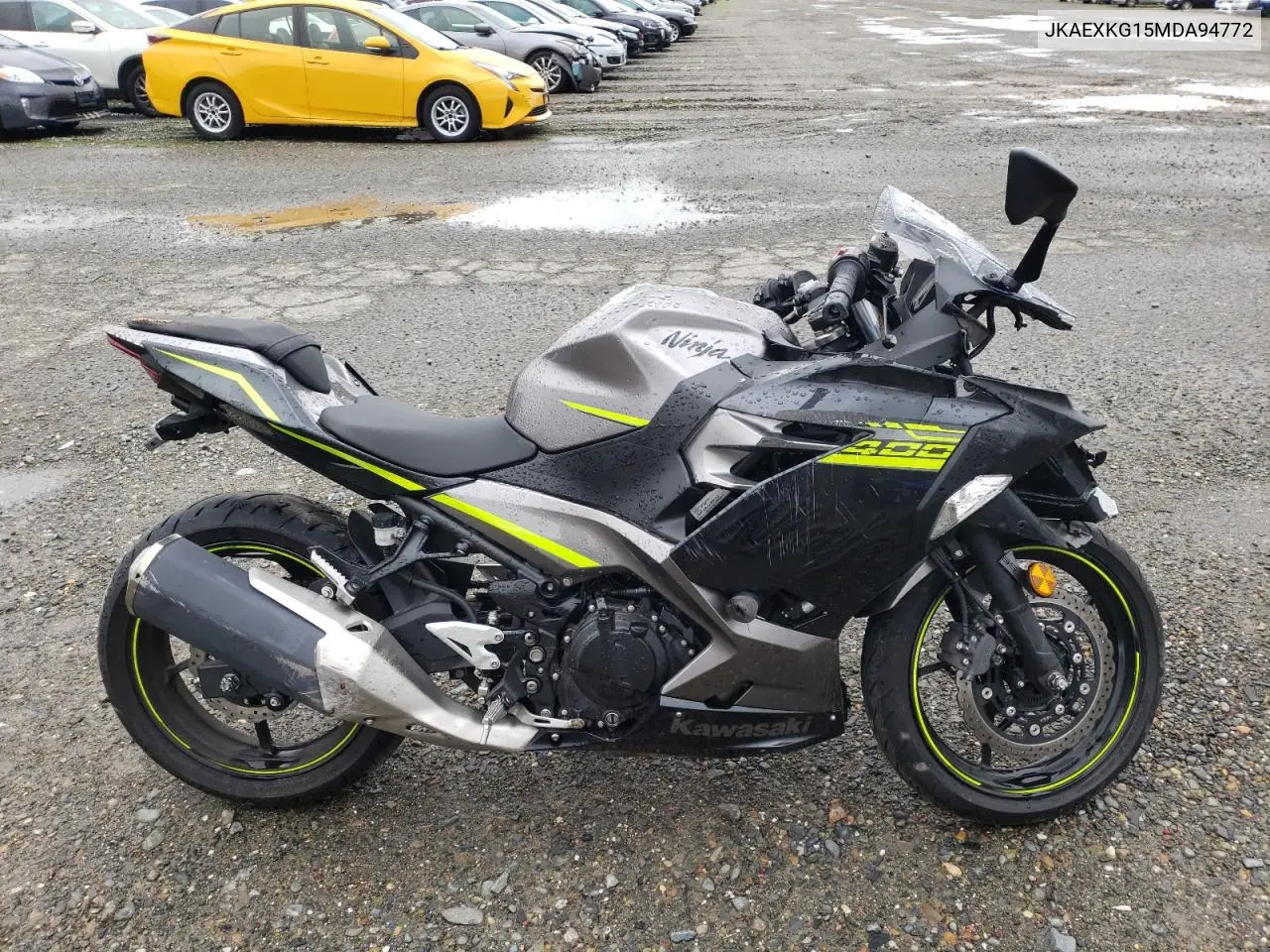 JKAEXKG15MDA94772 2021 Kawasaki Ex400