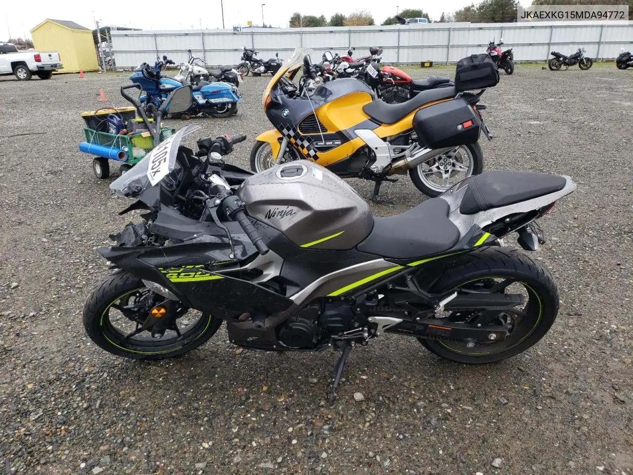 JKAEXKG15MDA94772 2021 Kawasaki Ex400