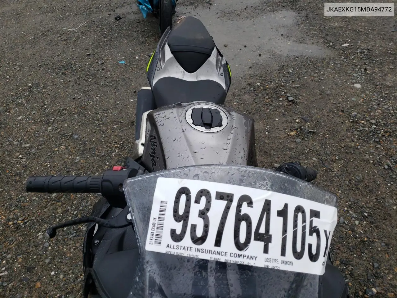 JKAEXKG15MDA94772 2021 Kawasaki Ex400