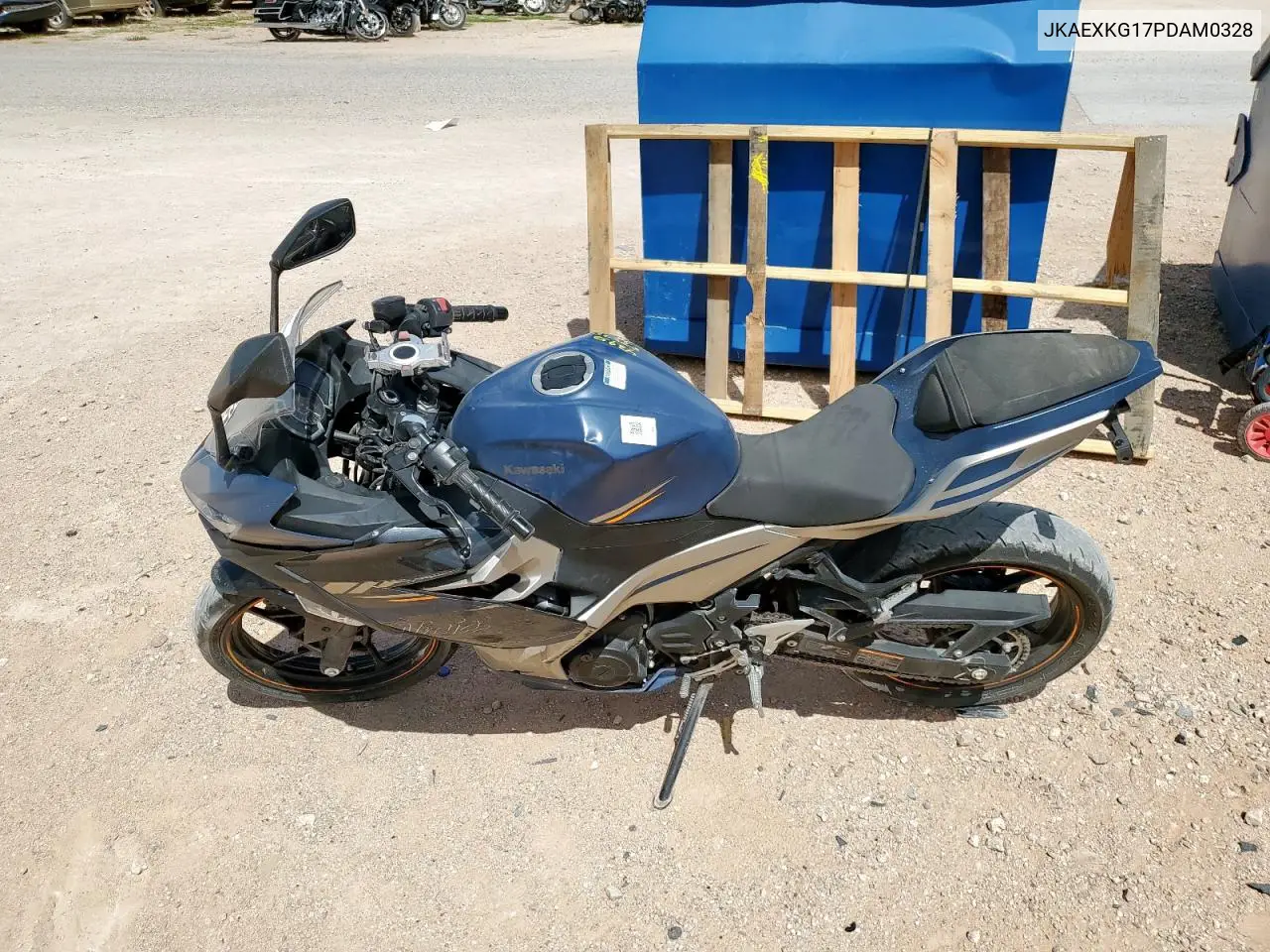 JKAEXKG17PDAM0328 2023 Kawasaki Ex400