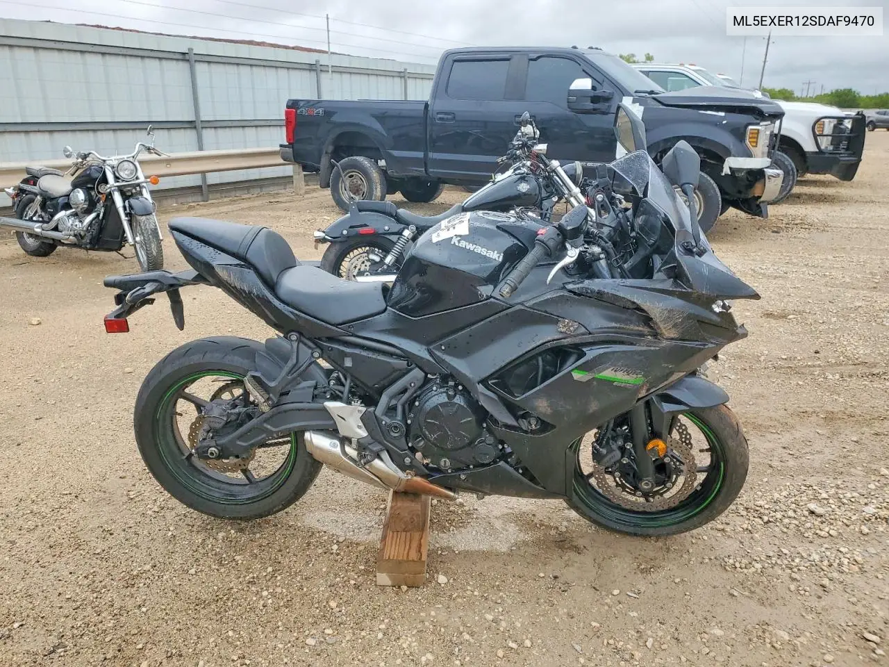 2025 Kawasaki Ex650 R VIN: ML5EXER12SDAF9470 Lot: 50646116
