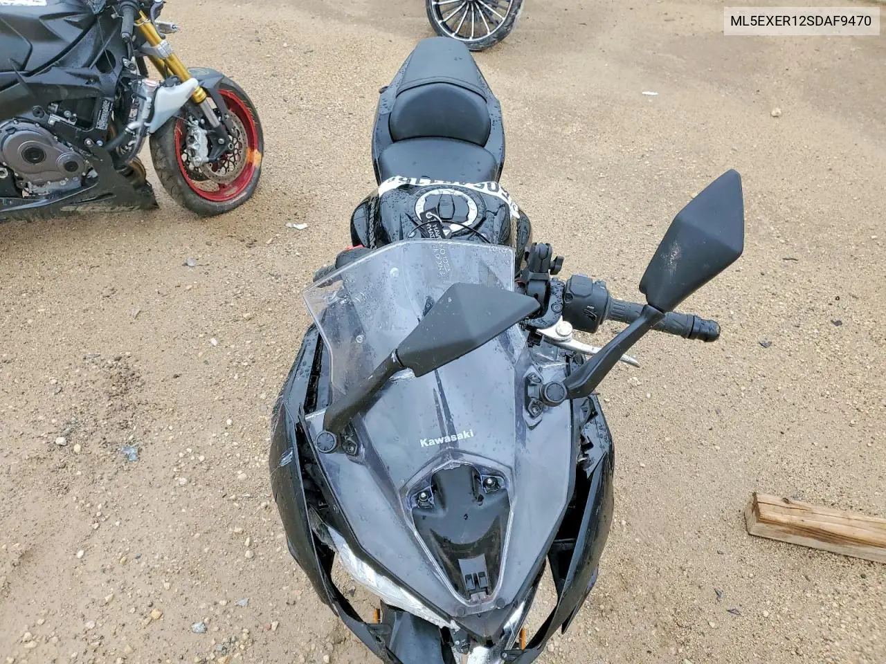2025 Kawasaki Ex650 R VIN: ML5EXER12SDAF9470 Lot: 50646116