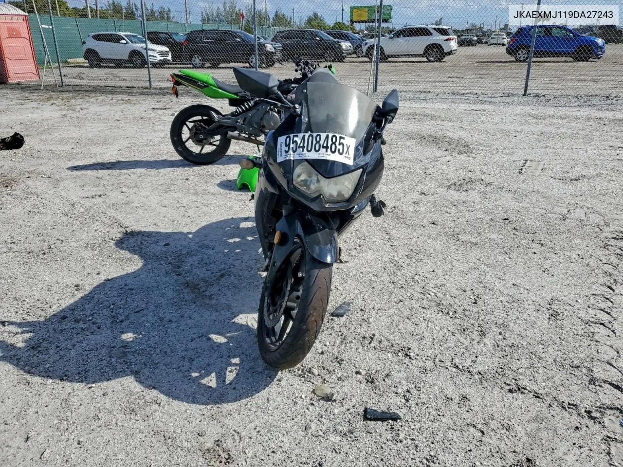 JKAEXMJ119DA27243 2009 Kawasaki Ex250 J