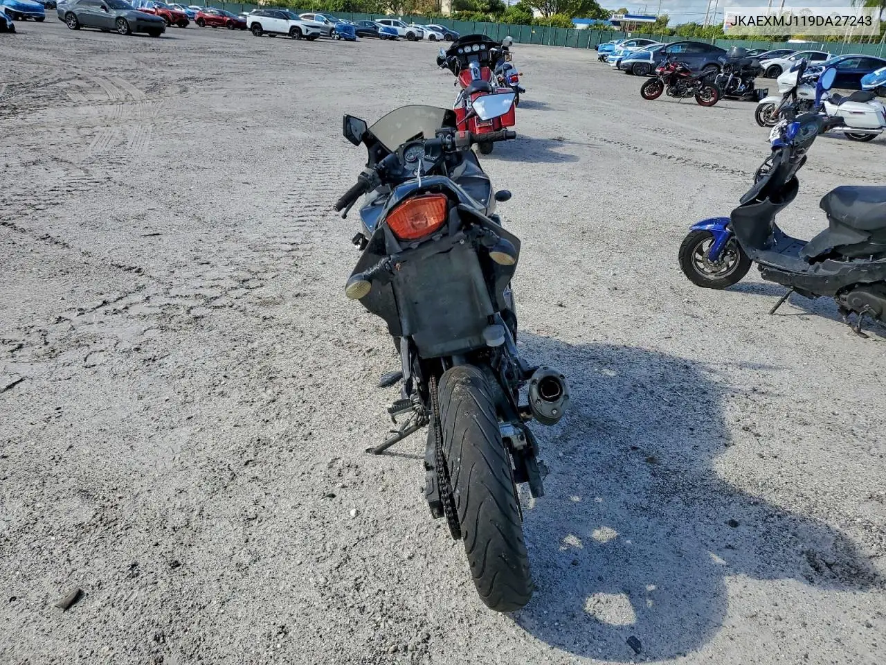 JKAEXMJ119DA27243 2009 Kawasaki Ex250 J
