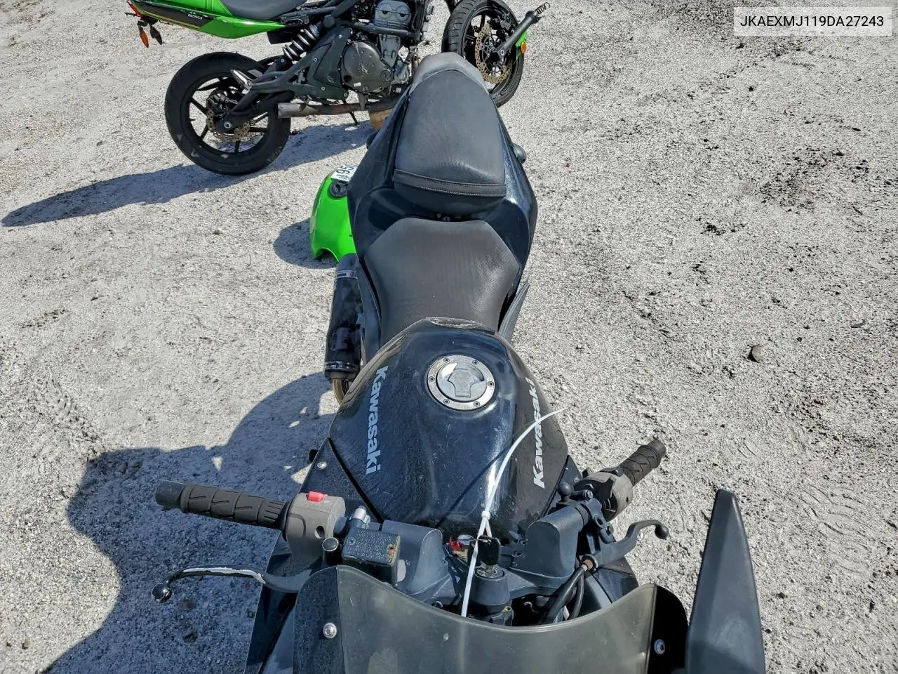 JKAEXMJ119DA27243 2009 Kawasaki Ex250 J