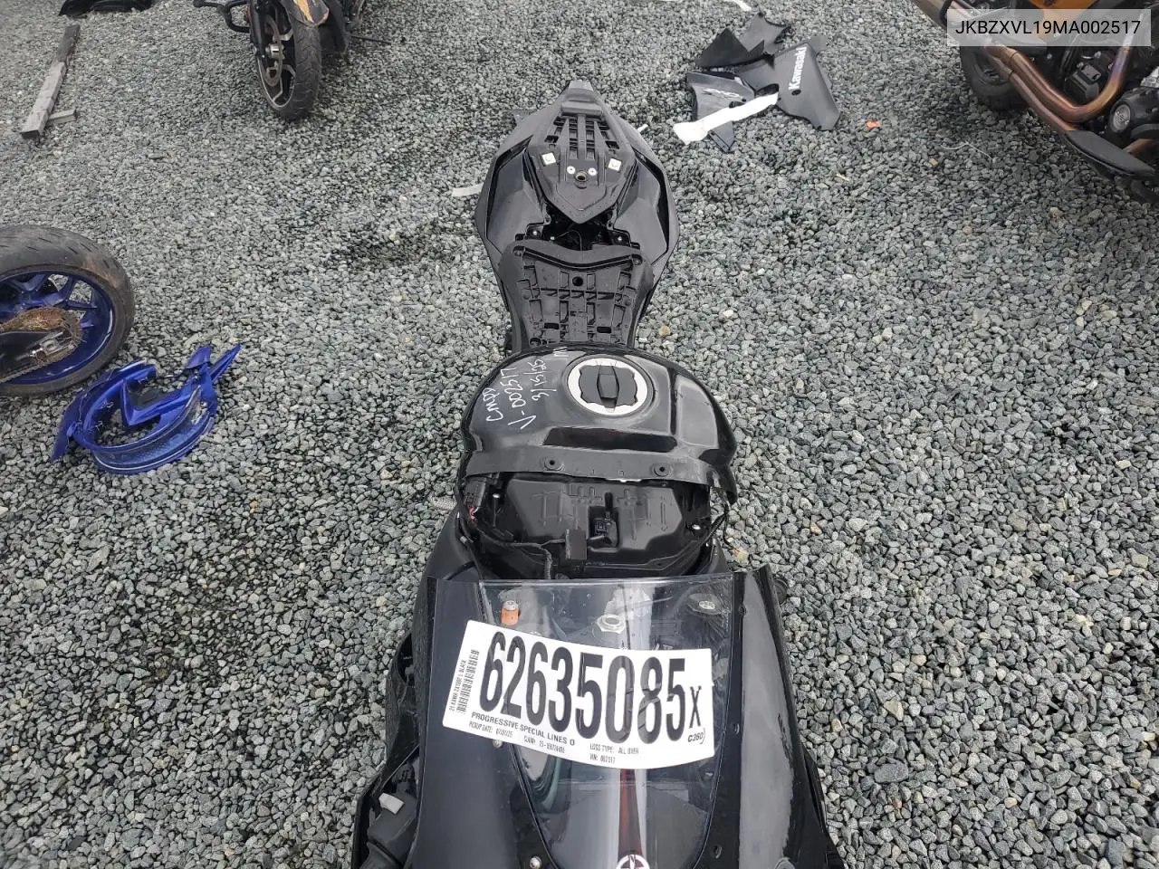 JKBZXVL19MA002517 2021 Kawasaki Zx1002 L