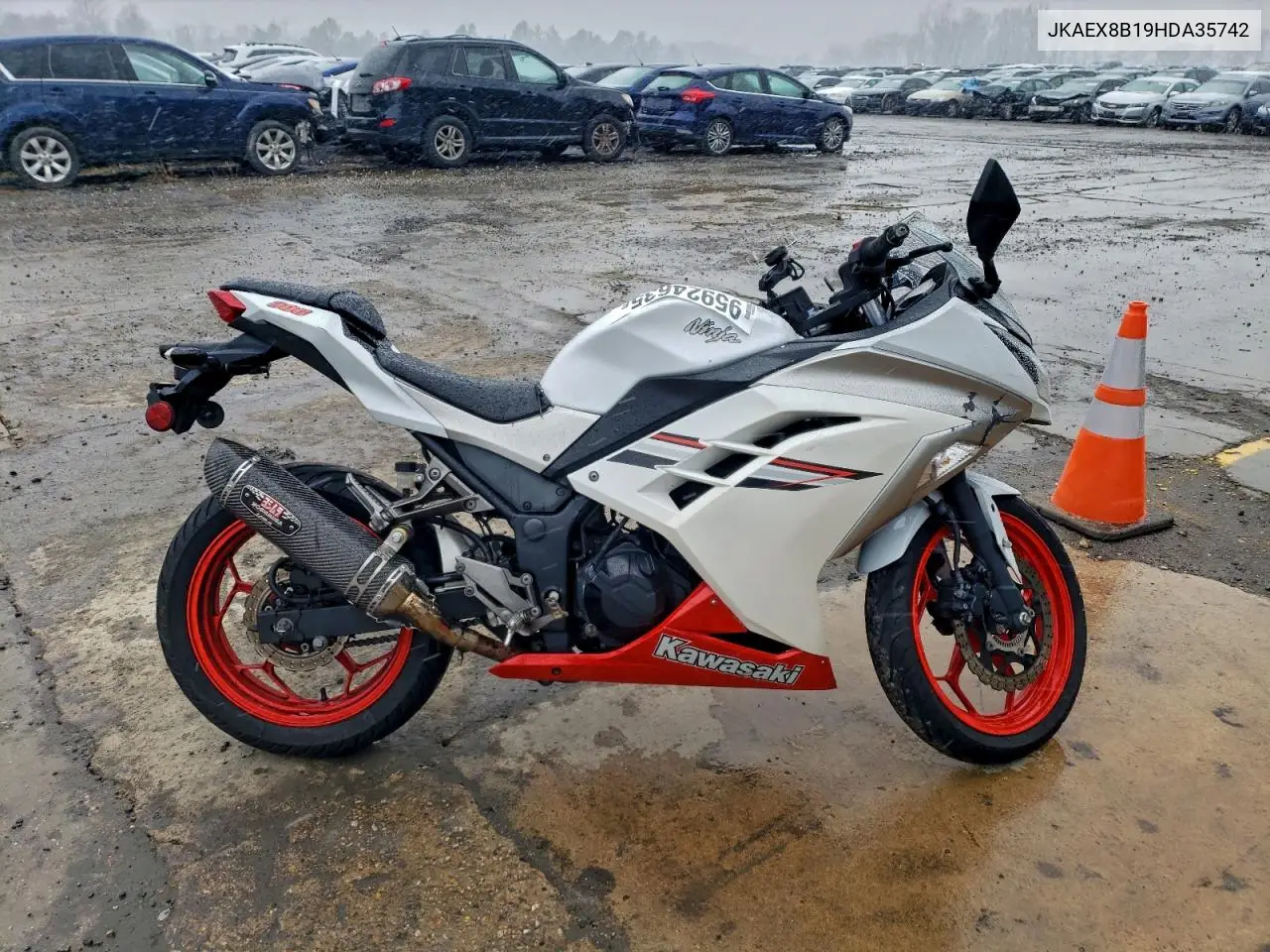 JKAEX8B19HDA35742 2017 Kawasaki Ex300 B