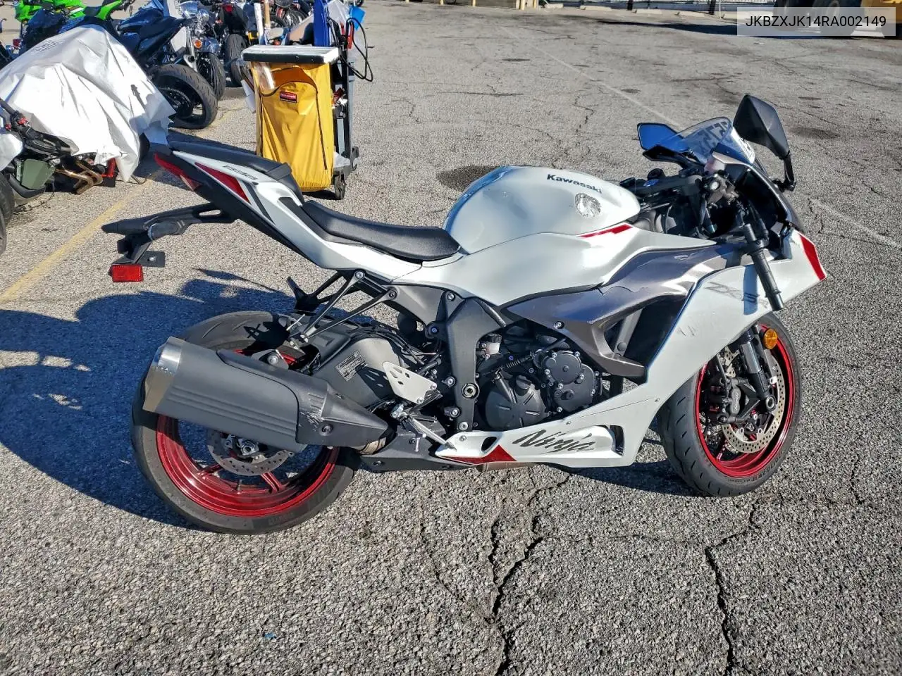 JKBZXJK14RA002149 2024 Kawasaki Zx636 K