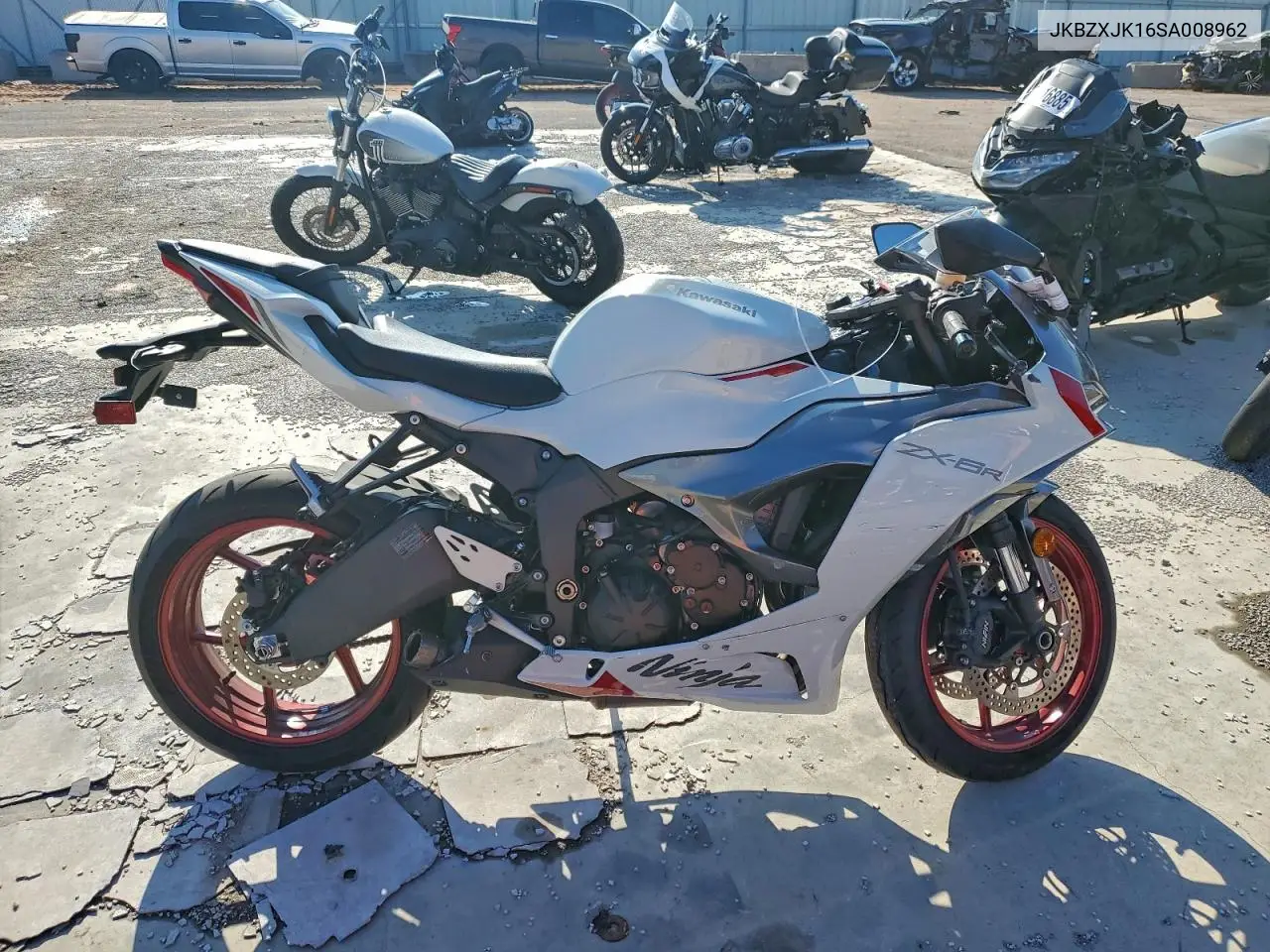 JKBZXJK16SA008962 2025 Kawasaki Zx636 K