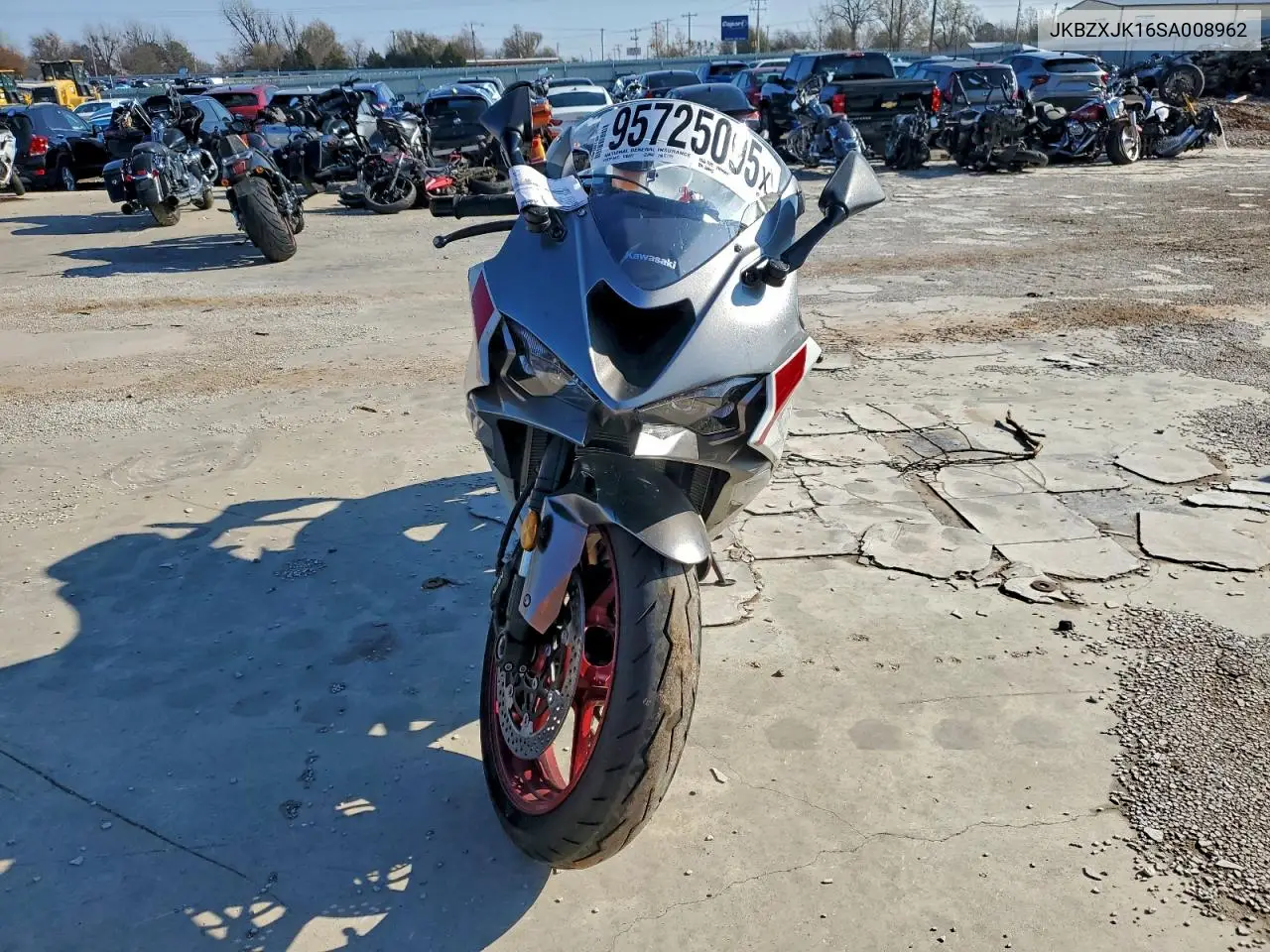 JKBZXJK16SA008962 2025 Kawasaki Zx636 K
