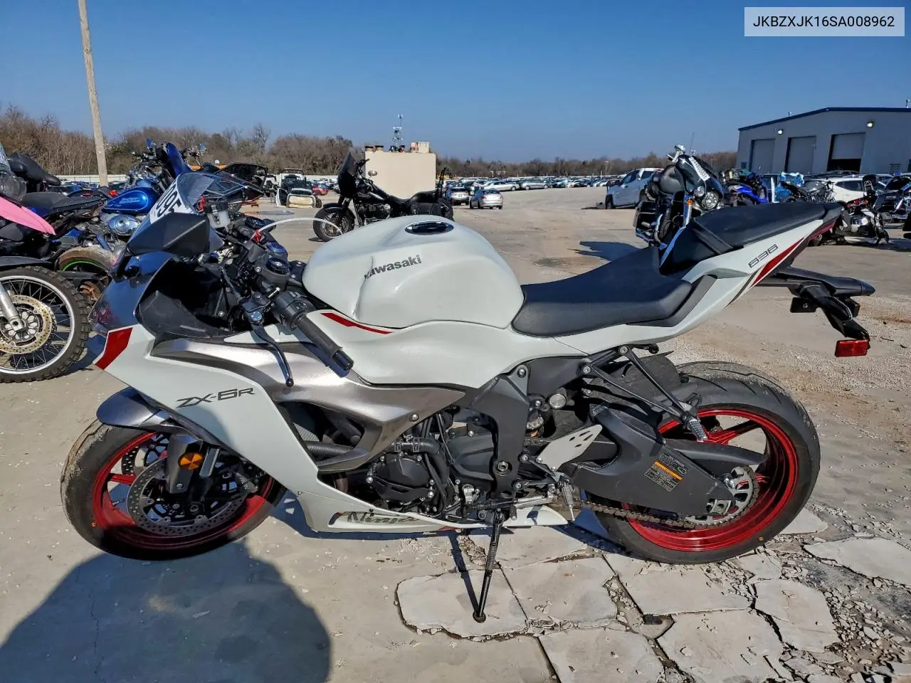 JKBZXJK16SA008962 2025 Kawasaki Zx636 K