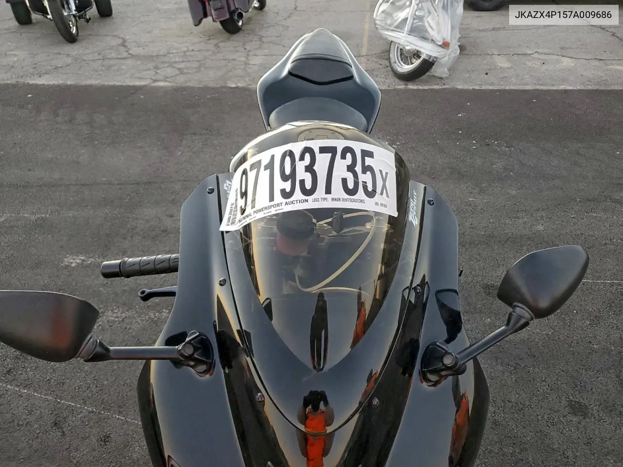 JKAZX4P157A009686 2007 Kawasaki Zx600 P